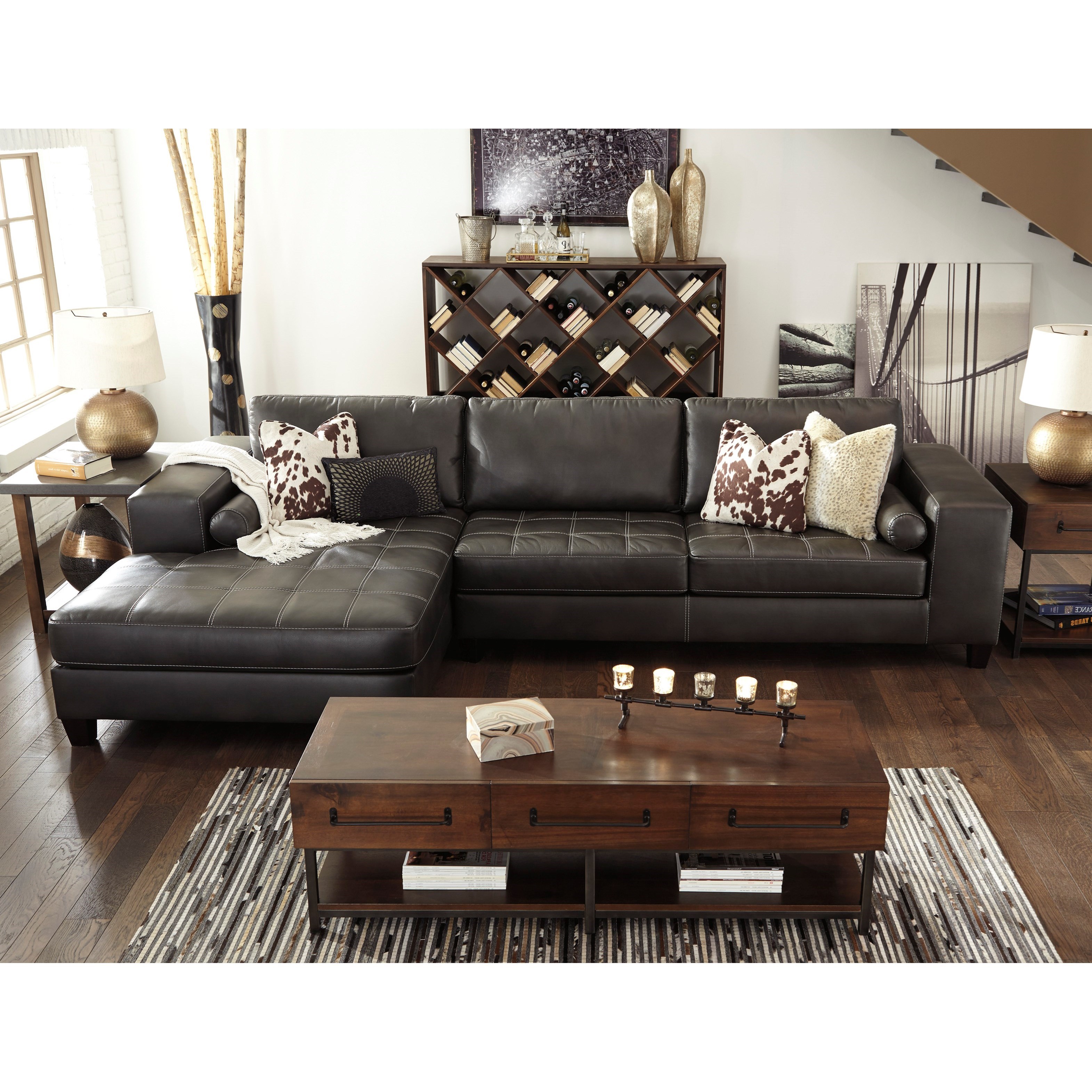 Nokomis shop sectional couch